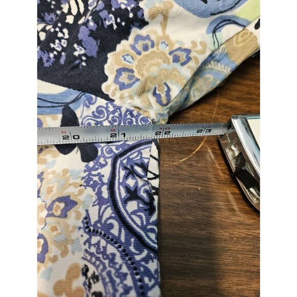 Christopher & Banks Butterfly Jean Jacket Size XL - Picture 7 of 8